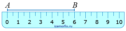 измерение отрезков